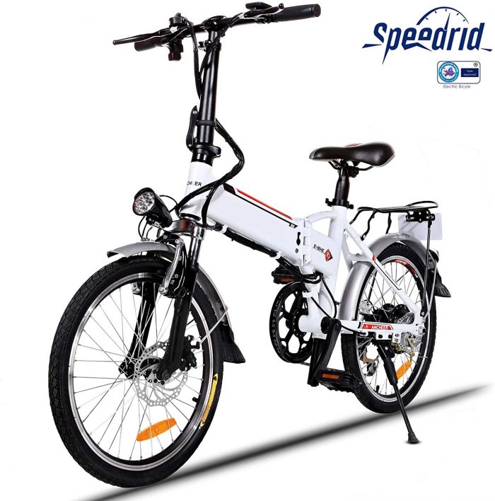 velo electrique de ville pliant Speedrid ANEB004 prix promo
